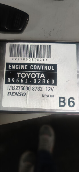 Блок управления двигателем 89661 02B60   Toyota Corolla