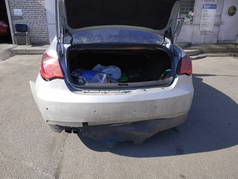 Бампер задний MG 550 2012 г.  1.8 л бензин Киев