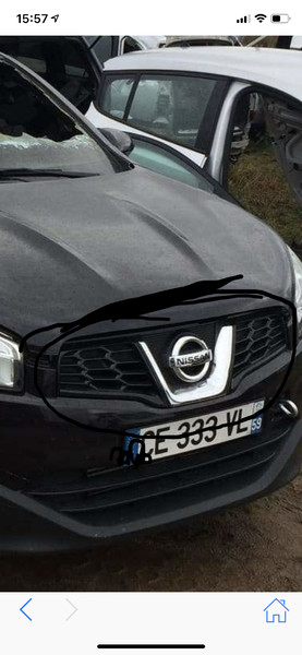 Решетка радиатора Nissan Qashqai J10  2012 1.5 Дизель Хмельницкий