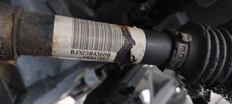 Напіввісь Land Rover Range Rover Evoque 2016 р.  2.0 л бензин Дубно