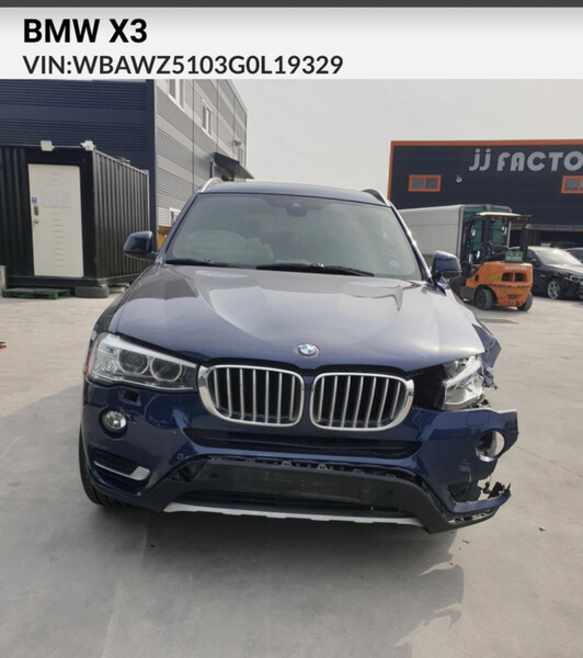 Бампер передний BMW X3 F25  2015 2.0 Дизель Одесса