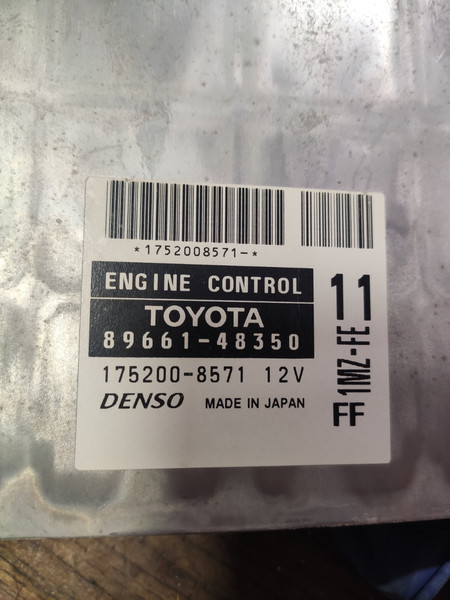 Електронний блок керування двигуном Toyota Highlander  2002 універсал 3.0 Бензин 