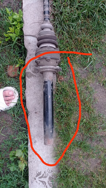 Проміжний вал, права піввісь з навісним підшипником Volkswagen Touran  2003 универсал 2.0 Дизель Изяслав