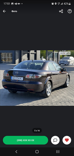 Бампер задний Mazda 6  2006 1.8 Бензин Казатин