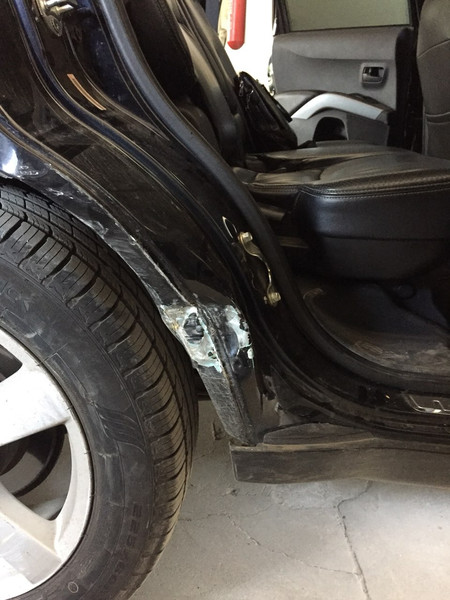 Правая задняя дверь голая и правая задняя арка Mitsubishi Outlander XL  2007 2.4 Бензин Одесса