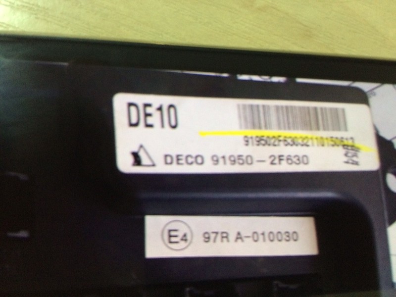 Блок керування комфортом 919502F630   Kia Cerato