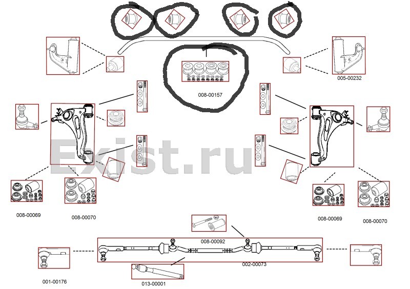 Сайлентблок Mercedes-Benz G-Class  1994 1.8 Бензин Киев