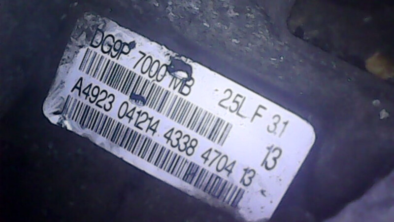 АКПП DG9P7000MB   Ford Fusion