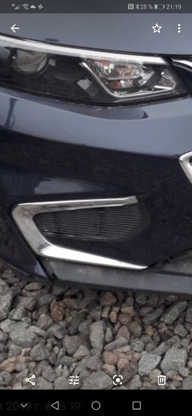 Заглушка ходового огня Chevrolet Malibu  2017 1.5 Бензин 