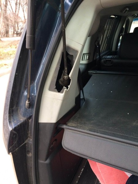 Внутреняя обшивка багажника левая Honda Pilot  2009 3.5 Бензин Хмельницкий