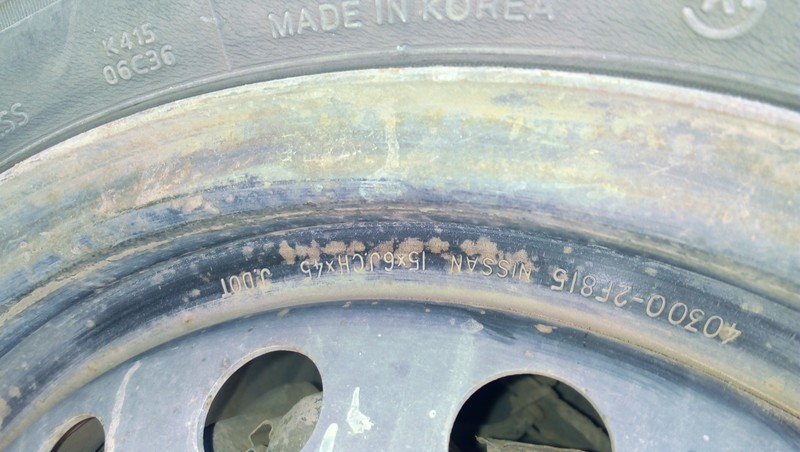 Диск nissan 40300-2f815 1шт Nissan Bluebird  1989 універсал  Бензин 