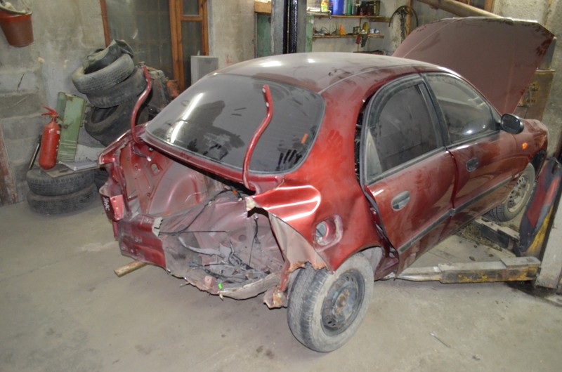 Задняя часть двери Daewoo Lanos  2004 1.5 Бензин Мариуполь