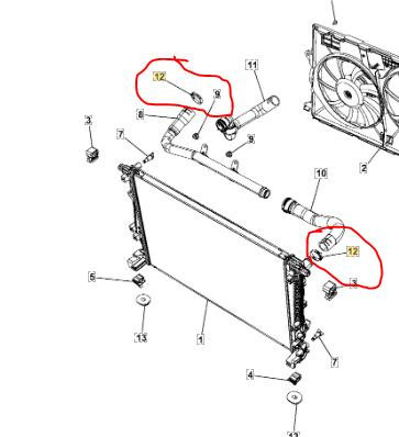 Хомут патрубков системы охлаждения Jeep Cherokee  2016 3.2 Бензин Харьков