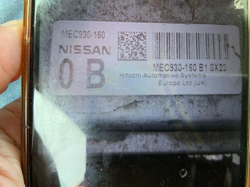 Блок керування двигуном MEC930 -16- B18X 23   Nissan Qashqai