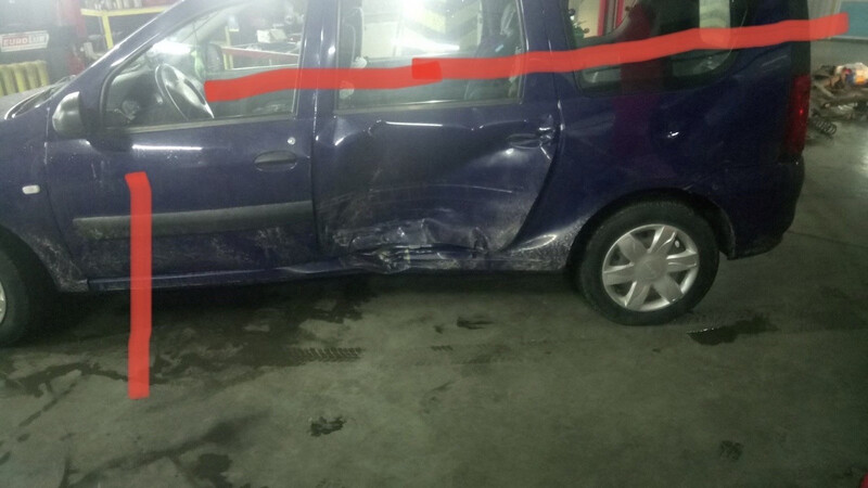 Четверть левая Dacia Logan MCV універсал 2009 р.  1.6 л бензин Конотоп