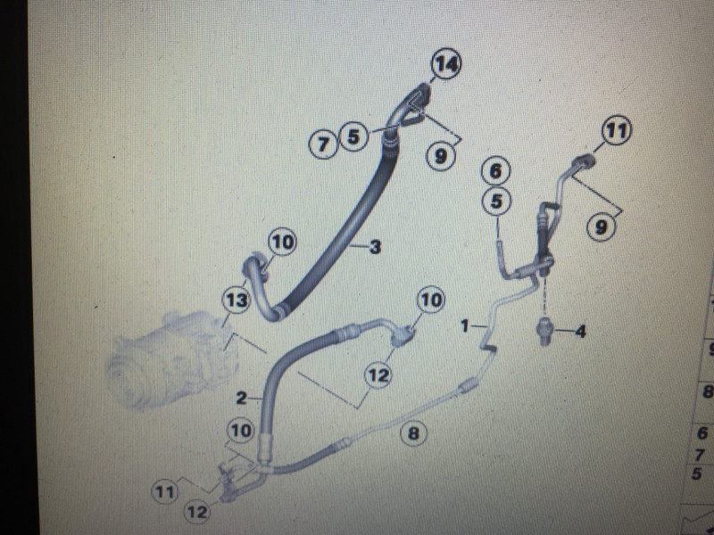 Трубка кондиционера BMW X3 2017 г.  2.0 л бензин Полтава