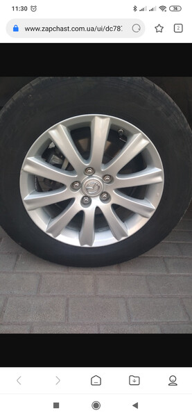 Диск титановый 1 шт Mazda CX-7  2008 2.4 Бензин Харьков