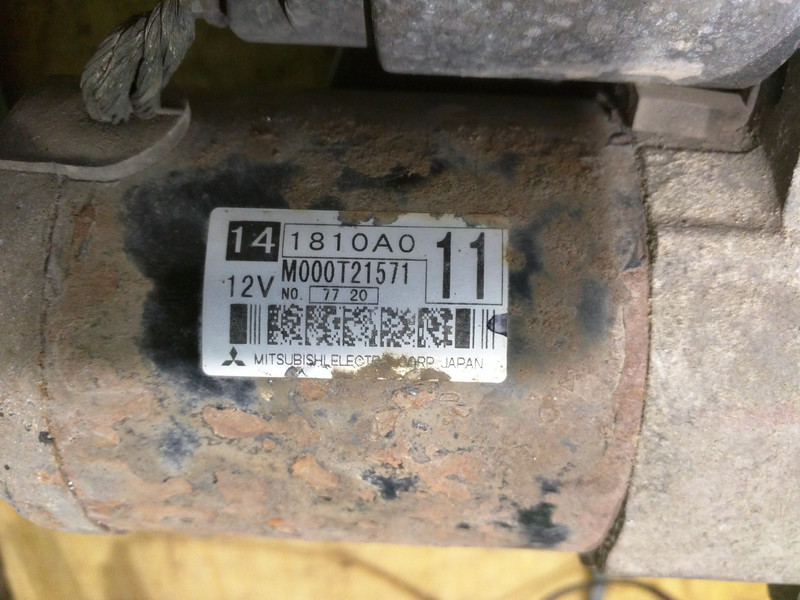 Стартер 1810A011   Mitsubishi Lancer, Mitsubishi Lancer X, Mitsubishi Outlander, Mitsubishi Outlander XL