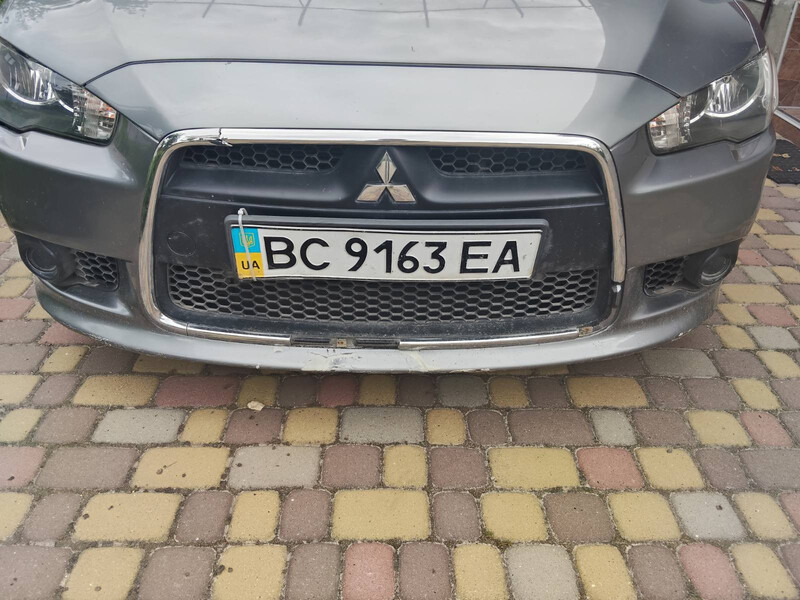 Бампер передній з рамкою хром Mitsubishi Lancer X  2015 2.0 Бензин 