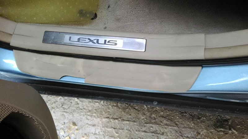 Накладки на пороги Lexus RX 2004 г.  33.0 л бензин Тернополь