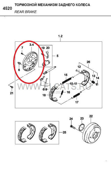 Щиток тормозной левый Daewoo Matiz хэтчбек 2007 г.  0.8 л бензин Одесса