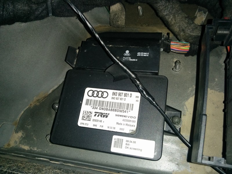 Блок керування стоянковим гальмом Audi A4 B8  2008 1.8 Бензин Запоріжжя
