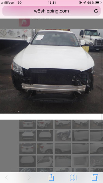 Передний бампер Audi Q5  2011 2.0 Бензин Киев