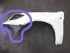 Крыло переднее левое BMW X6  2009 3.0 Бензин Харьков