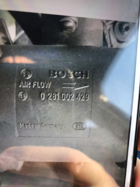 Витратомір повітря 0 281 002 429   Audi 100, Audi A4, Audi A6, Audi A6 allroad quattro