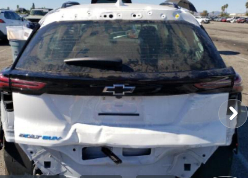 Крышка багажника голая Chevrolet Bolt  2023 хэтчбек  Электро Луцк