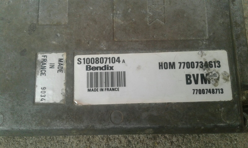 Блок управления двигателем Renault Espace  1991 2.2 Бензин Хмельницкий