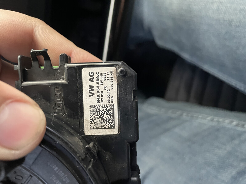 Шлейф руля 5KO.953.569.C   Seat Leon, Skoda Octavia A5, Skoda Yeti, Volkswagen Caddy