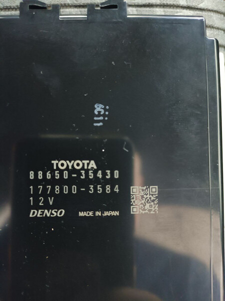 Блок управління кондиціонером Toyota 4Runner  2019 4.0 Бензин Дубно
