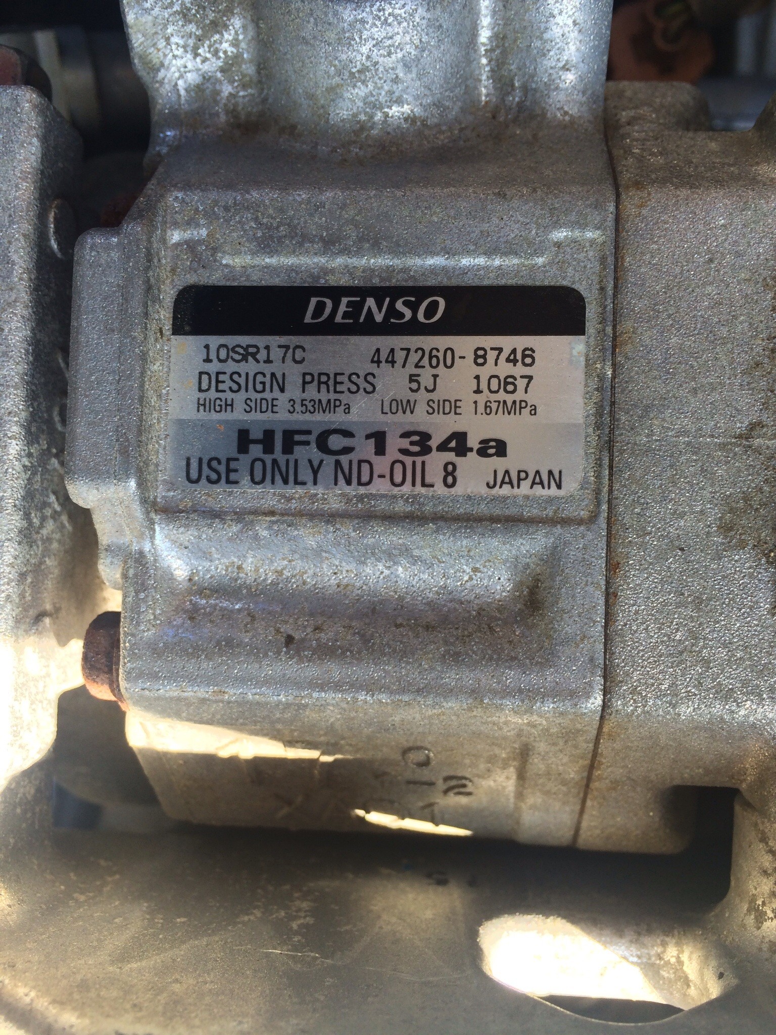 Компресор кондиціонера Subaru Tribeca  2007 3.6 Бензин 