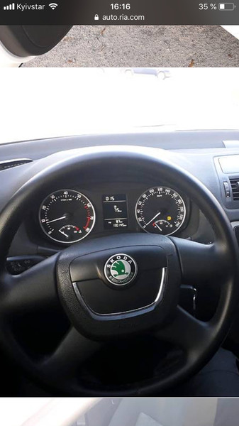 Руль Skoda Octavia A5 2007 г.  2.0 л бензин Днепр
