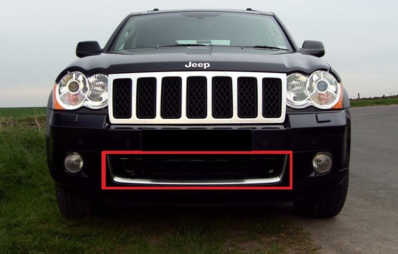 Хромированные накладки Jeep Grand Cherokee  2009 Геническ