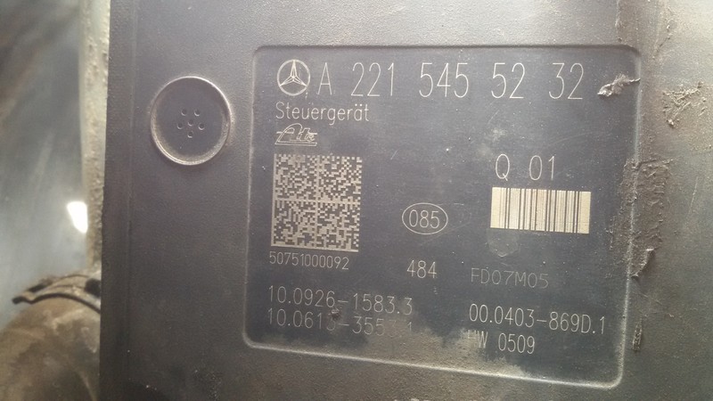 Блок ABS Mercedes S-Class 2010 г.  4.7 л бензин Дубно