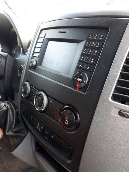 Кнопка головного устройства Mercedes-Benz Sprinter 906 2014 2.1 Дизель Новоукраинка