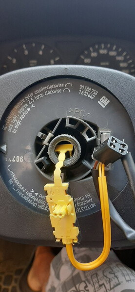 Шлейф руля Opel Astra  1999 универсал 1.6 Бензин Смела