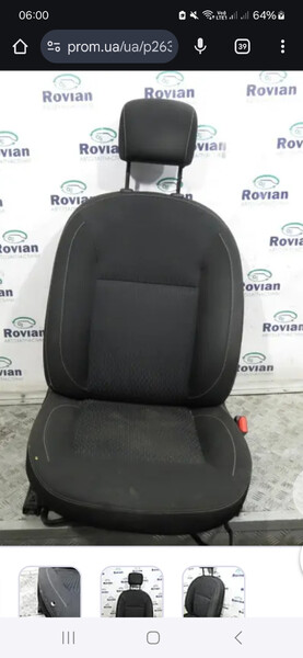 Сидіння водія сидушка Renault Logan 2  2018 2.4 Бензин Желтые Воды