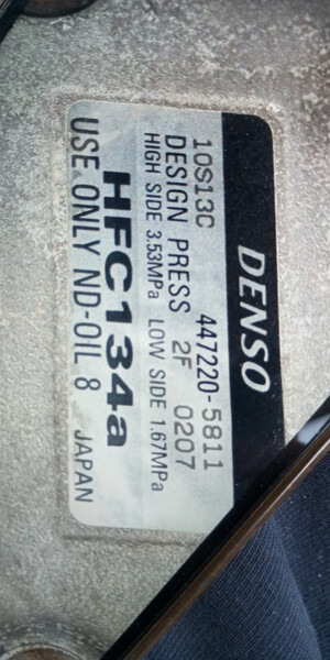 Компрессор кондиционера Suzuki Grand Vitara  2004 2.0 Дизель Луцк