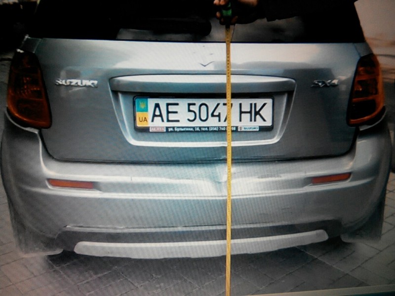 Бампер задний 7181179J10799   Suzuki SX4