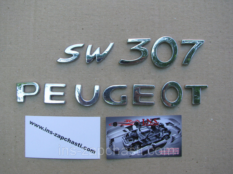 Емблема Peugeot 307 SW 2005 хэтчбек 1.6 Бензин Львов
