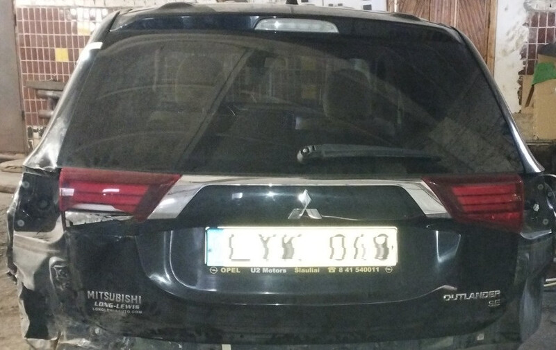 Дверь багажника Mitsubishi Outlander 3  2016 2.4 Бензин 