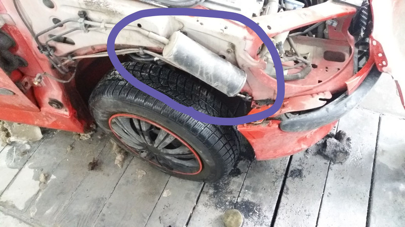Адсорбер Peugeot 206 2005 г.  1.5 л бензин Киев