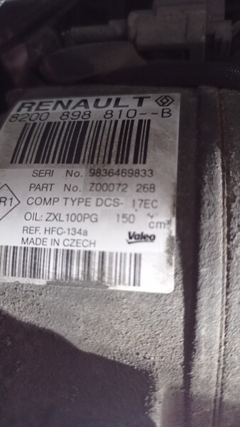 Компрессор кондиционера Renault Laguna 3  2010 хэтчбек 1.5 Дизель Винница