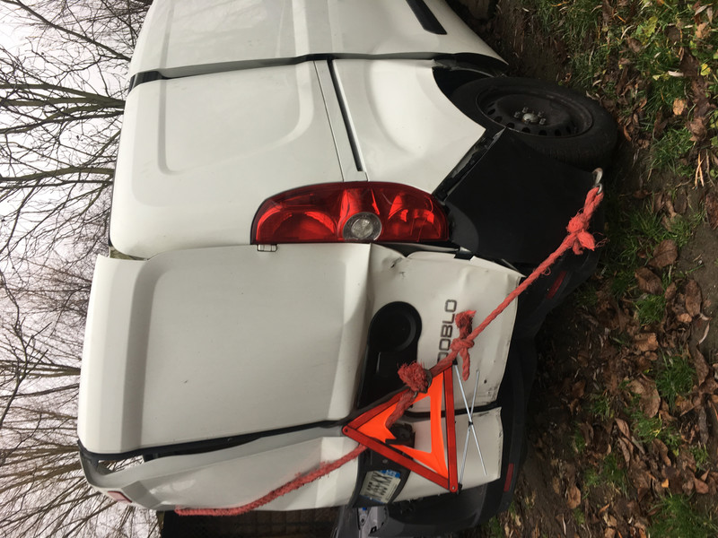 Двери задние Fiat Doblo 2015 г.  1.6 л дизель Ровно