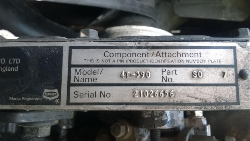 Двигатель 4T390   Case W