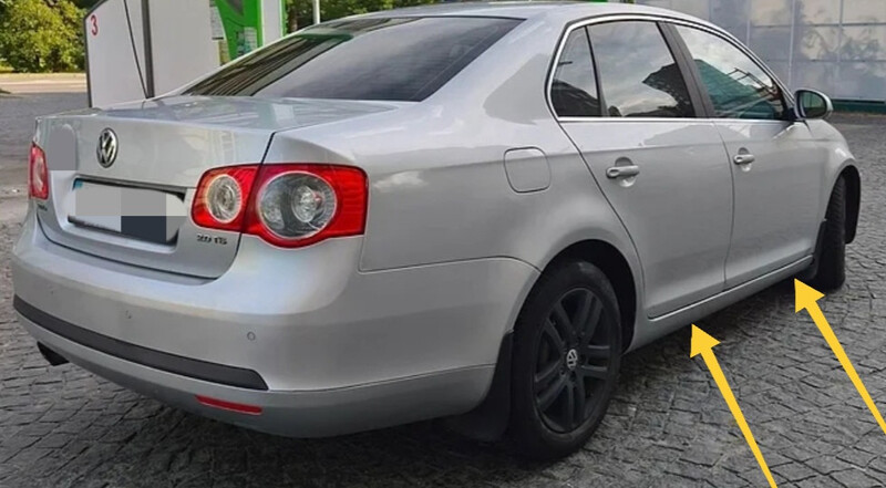Порог внешний правый Volkswagen Jetta 5  2009 1.6 Бензин Мукачево