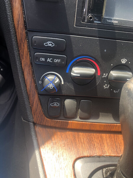 Кнопка вентилятора Volvo S60  2006 2.4 Бензин Одесса